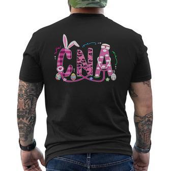 Cna Easter Bunny Mens Back Print T-shirt - Thegiftio
