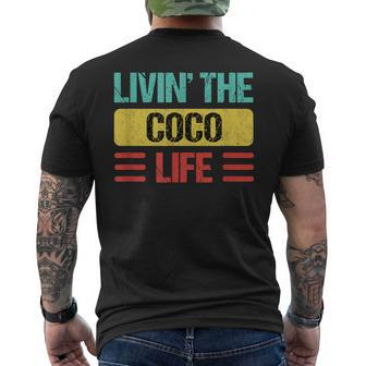 Coco Name Men's T-shirt Back Print - Monsterry AU