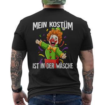 Cologne Carnival Mein Kostüm Ist In Der Wäsche T-Shirt mit Rückendruck - Seseable