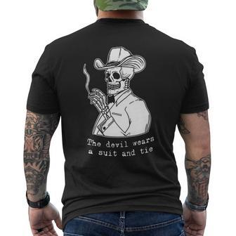 Graphic Colters Ars Wall Drifting Cowpoke Quote Music Singer Men's T-shirt Back Print - Monsterry CA