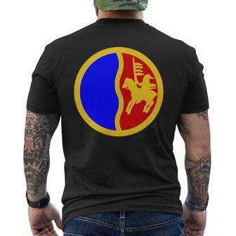 Comanche Nation Flag Comanche Men's T-shirt Back Print - Monsterry CA