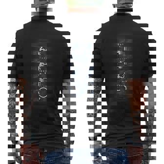 Computer Programmer Code Geek Men's T-shirt Back Print - Thegiftio
