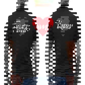 Con El Nombre I Love Fermina I Heart Named Camiseta Hombre Estampado Espalda - Regaloses