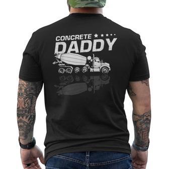 Concrete Finisher For Construction Cement Worker Men's T-shirt Back Print - Monsterry DE