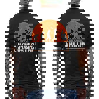 Contrabajista Divertida Evolución Humana Del Contrabajo Camiseta Hombre Estampado Espalda - Regaloses