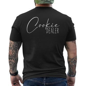 Cookie For Cookies Lovers Chocolate Cookie Dealer Men's T-shirt Back Print - Monsterry