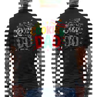 Cooking Dad Papa Cook Father Daddy Father's Day Men's T-shirt Back Print | Mazezy
