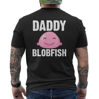 Cool Blobfish For Men Dad Fishermen Sea Animal Mens Back Print T-shirt | Mazezy