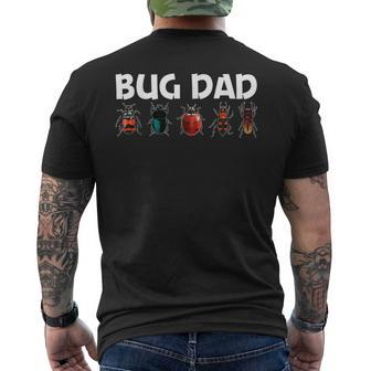 Cool Bug For Dad Father Bug Hunter Animal Insect Lovers Men's T-shirt Back Print - Monsterry CA