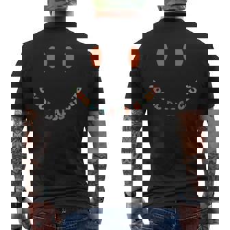 Cool Dads Club Retro Groovy Dad Father's Day Men's T-shirt Back Print - Thegiftio UK