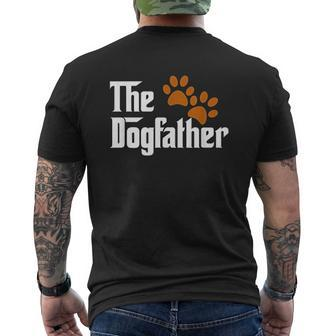 Cool Dog Dad Dog Father Dad Best Dad Best Christmas For Dad Mens Back Print T-shirt - Seseable