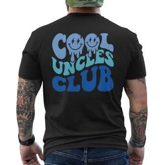 Cool Uncles Club Best Uncle Ever Fathers Day Pocket Men's T-shirt Back Print - Monsterry AU