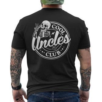 Cool Uncles Club Uncles New Uncle Men's T-shirt Back Print - Monsterry CA