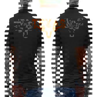 Corne De Taureau Texas Longhorn Austin Pride Vintage Texas Longhorn T-shirt imprimé au dos - Cadeauxyz