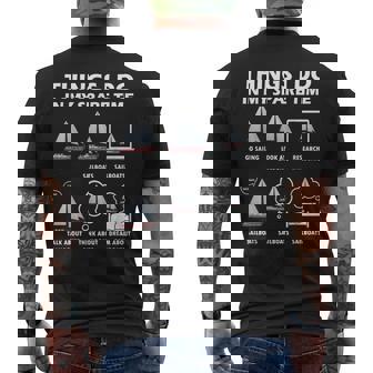 Cosas Que Hago En Mi Tiempo Libre Navegar Eneleroeleros Camiseta Hombre Estampado Espalda - Regaloses