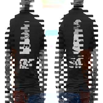 Costume De Sel Assorti Couple De Poivre Et De Sel T-shirt imprimé au dos - Cadeauxyz
