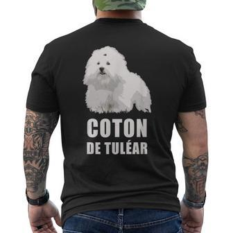 Coton De Tulear Cute Dog Graphic Quote Men's T-shirt Back Print | Mazezy