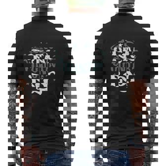 Country Musc Real Country Boy Mens Back Print T-shirt - Thegiftio UK