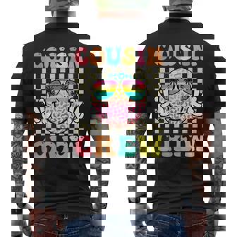 Cousin Crew 2024 Summer Vacation Beach Family Trips Matching Men's T-shirt Back Print - Thegiftio