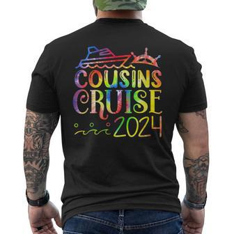 Cousins Cruise 2024 Vacation Matching Cousins Group Men's T-shirt Back Print - Seseable