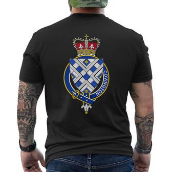 Covington Coat Of Arms Family Crest Mens Back Print T-shirt - Thegiftio UK