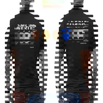 Same Crimes Black Lives Matter Mens Back Print T-shirt - Thegiftio UK
