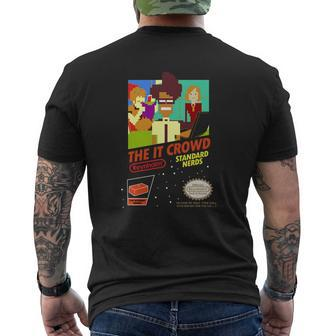 The It Crowd Nes Game Mens Back Print T-shirt - Thegiftio UK