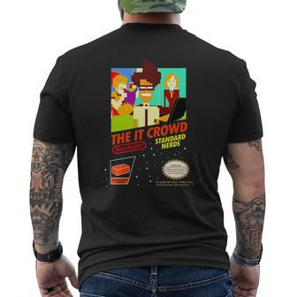 The It Crowd Nes Game Shirt Mens Back Print T-shirt - Thegiftio UK