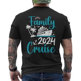 Cruise Family 2024 Squad Vacation Matching Family Group Men's T-shirt Back Print - Seseable