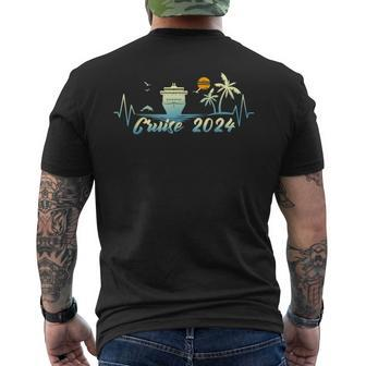 Cruise Ship Wear Vacation Cruise 2024 Cruise Ship Men's T-shirt Back Print - Monsterry UK
