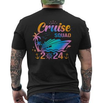 Cruise Squad 2024 Navigating Summer Together Men's T-shirt Back Print | Mazezy