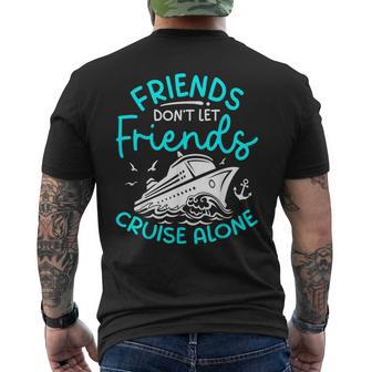 Cruise Squad 2024 Cruise Outfits Friends Family Matching Men's T-shirt Back Print - Seseable