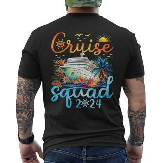 Cruise Squad 2024 Cruise Vacation Beach Cruising Lover Men's T-shirt Back Print - Seseable