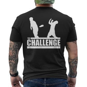 The Ct Wes Challenge Who Throws A Shoe Men's T-shirt Back Print - Monsterry DE