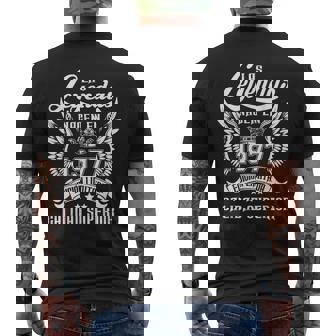 Cumpleaños 47 Años Las Leyendas Nacen En 1977 Camiseta Hombre Estampado Espalda - Regaloses
