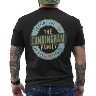 Cunningham Family Reunion Matching Fun In Dysfunctional Men's T-shirt Back Print - Monsterry CA