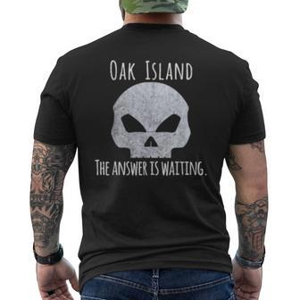 Curse Of Oak Island Holy Shamoley Answer Waiting Men's T-shirt Back Print - Monsterry CA