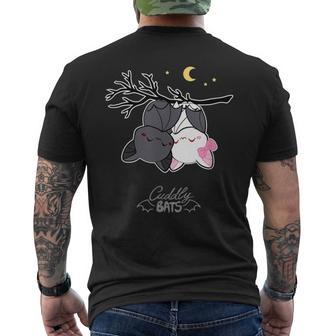 Cute Bats For Sleeping ed By Cuddly Bat Com T-Shirt mit Rückendruck - Seseable