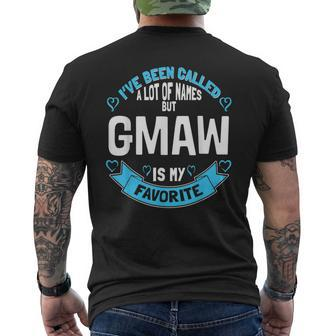 Cute Gmaw For Grandmother For Gmaw Men's T-shirt Back Print - Monsterry AU
