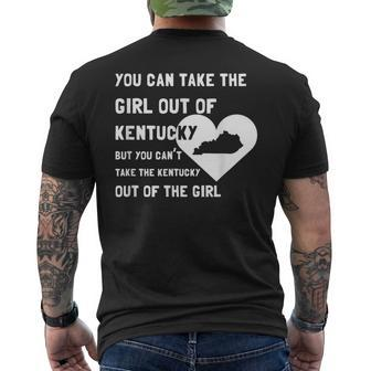 Cute Kentucky Men's T-shirt Back Print - Seseable