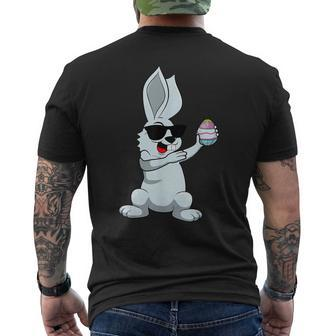 Dabbing Easter Bunny Easter Dab Dance Easter Bunny T-Shirt mit Rückendruck - Seseable