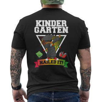 Dabbing Graduation Class Of 2024 Boy Kindergarten Nailed It Men's T-shirt Back Print - Monsterry DE