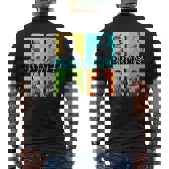 Dad 90’S Vibes Dad Life Retro Dad 90’S Father's Day Men's T-shirt Back Print - Thegiftio UK
