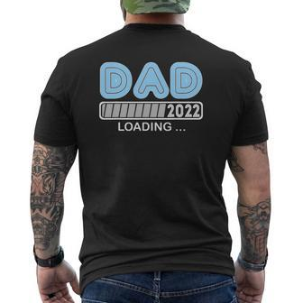 Dad Est 2022 Loading Future New Daddy Baby Father's Day Mens Back Print T-shirt | Mazezy DE
