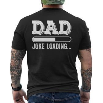 Dad Joke Loading Father's Day Men's T-shirt Back Print - Seseable