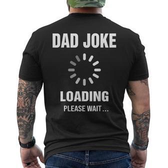 Dad Jokes Daddy From Daughter Son Birthday Fathers Day Men's T-shirt Back Print - Monsterry AU