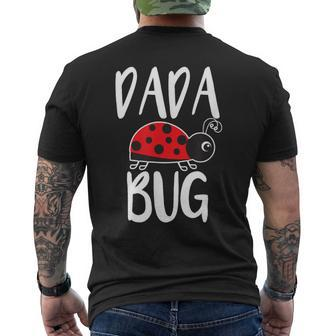 Dada Bug Ladybug Dad Men's T-shirt Back Print - Monsterry CA