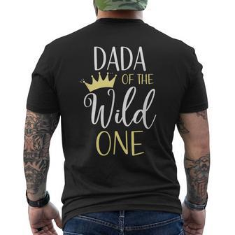 Dada Of The Wild One First Birthday Matching Family Men's T-shirt Back Print - Monsterry UK
