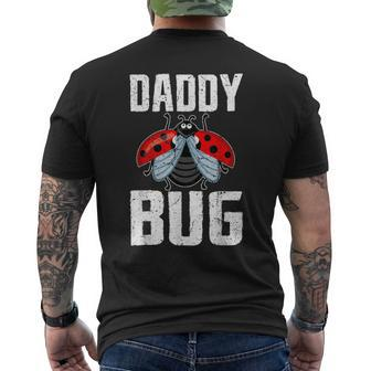 Daddy Bug Bug Insect For Entomologists Fathers Day Bug Men's T-shirt Back Print - Monsterry
