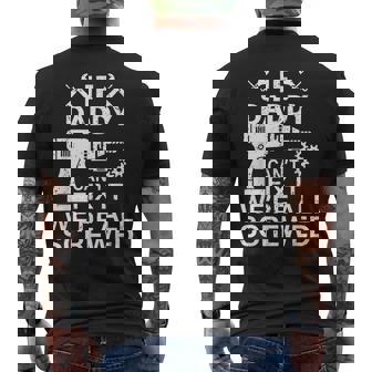 If Daddy Can't Fix It We Are All Screwed Fathers Day Men's T-shirt Back Print - Thegiftio